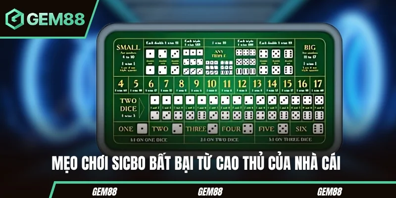 Lưu ý khi tìm hiểu cách chơi Sicbo
