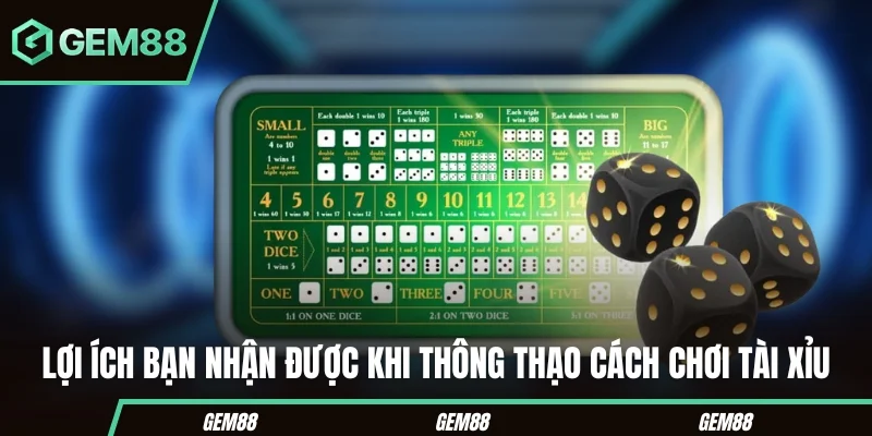 Luật và cách chơi tài xỉu GEM88