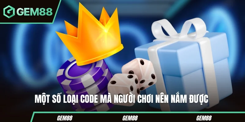 Các dạng code khuyến mãi tài xỉu thường gặp